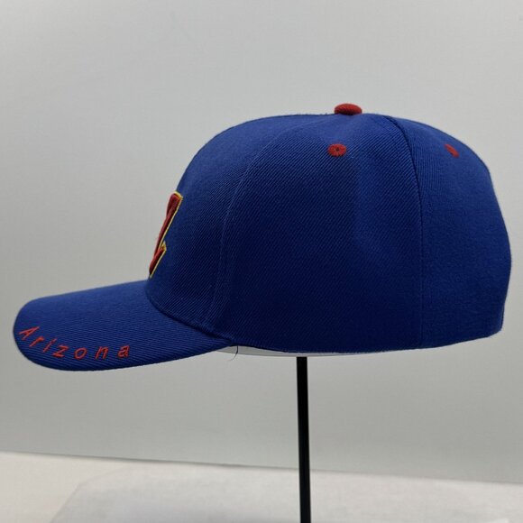 Arizona Themed Blue Hat Red Embroidered Adjustable Strap Baseball Cap NEW - Picture 4 of 9